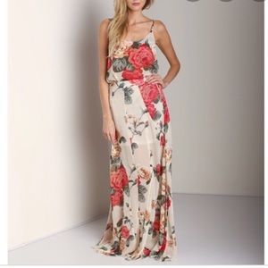 Show me your Mumu lady rose maxi princess skirt